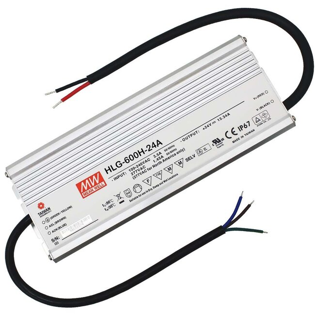 Mean Well HLG LED Driver 600W 24V