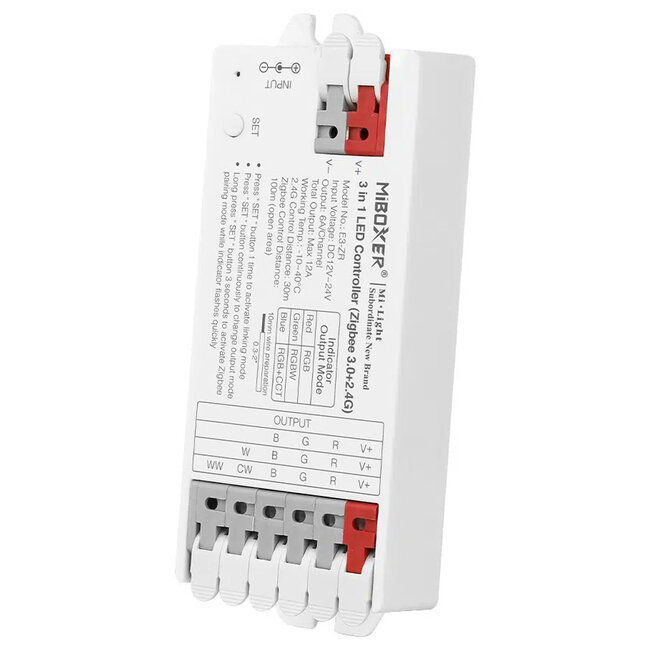 Mi-Boxer E-Series 3 in 1 LEDStrip RGB/RGBW/RGB-CCT Controller (Zigbee 3.0)