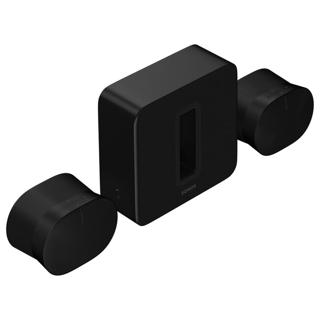 SONOS SONOS Surround Set Zwart Duopack Era 300 met Sub