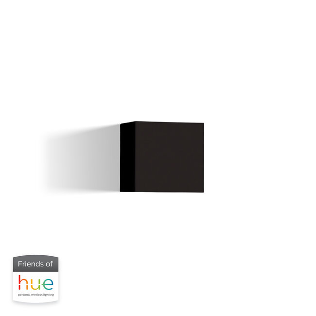 PremiumLED CUBE Wall Lamp Black CCT (Zigbee 3.0)