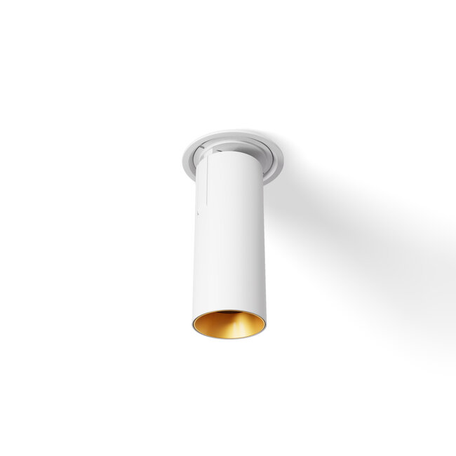 PremiumLED LUSSO Recessed Round White Gold Dim to Warm