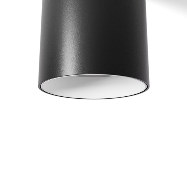 PremiumLED LUSSO Inbouw Rond Zwart Wit Dim naar Warm