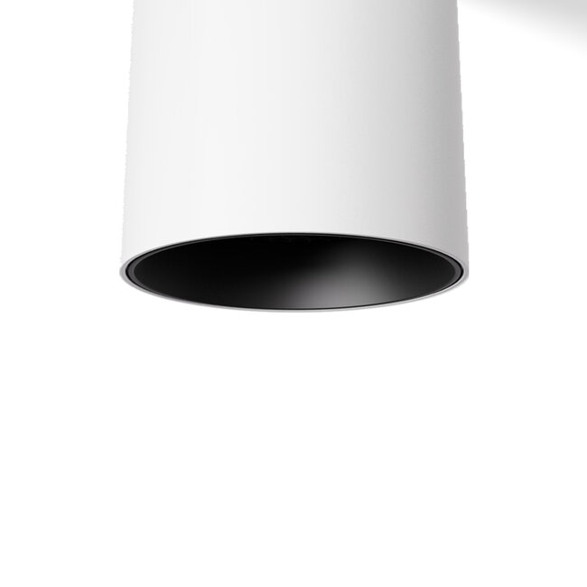 PremiumLED LUSSO Inbouw Rond Wit Zwart Dim naar Warm