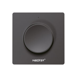 Mi-Boxer Draaiknop Afstandsbediening – 1 Zone – CCT Zwart (2.4G)