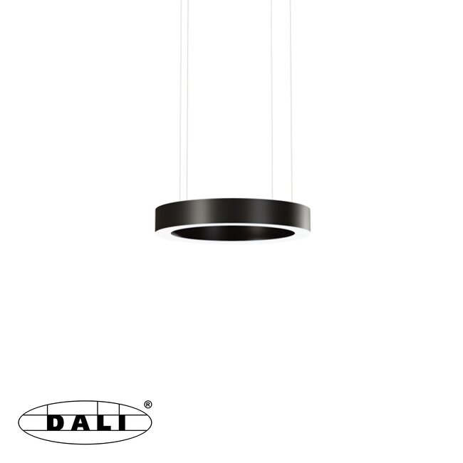 PremiumLED OVAL-S Round Black Dim to Warm (DALI)