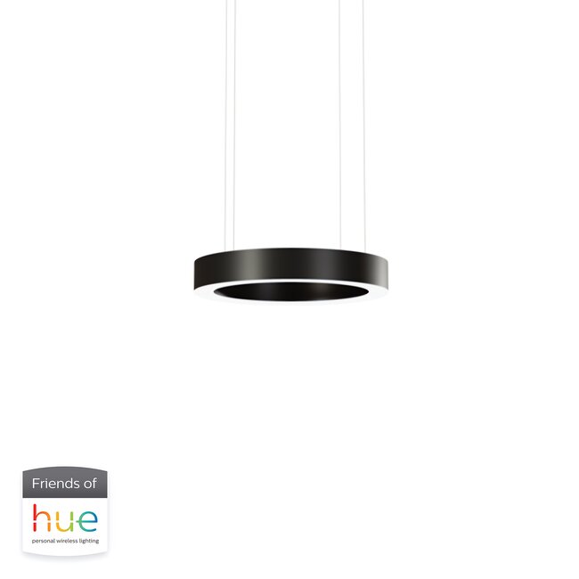 PremiumLED OVAL-S Round Black Dim to Warm (Zigbee 3.0)