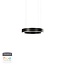 PremiumLED OVAL-S Round Black Dim to Warm (Zigbee 3.0)