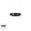 PremiumLED OVAL-S Round Black Dim to Warm (Zigbee 3.0)