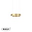 PremiumLED OVAL-S Round Champagne Gold Dim to Warm (DALI)