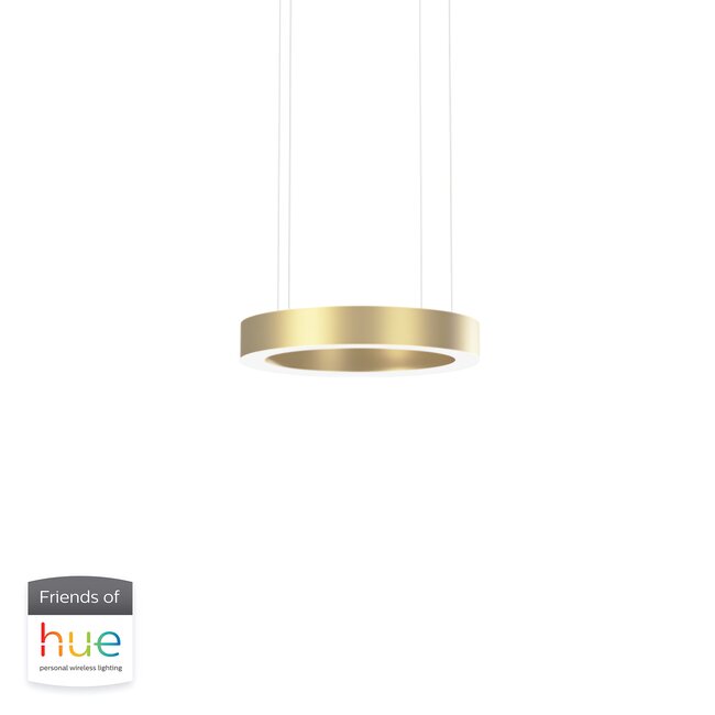 PremiumLED OVAL-S Round Champagne Gold Dim to Warm (Zigbee 3.0)