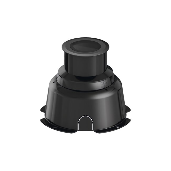 Stella Lighting GROUND-L Rond Zwart 3000K