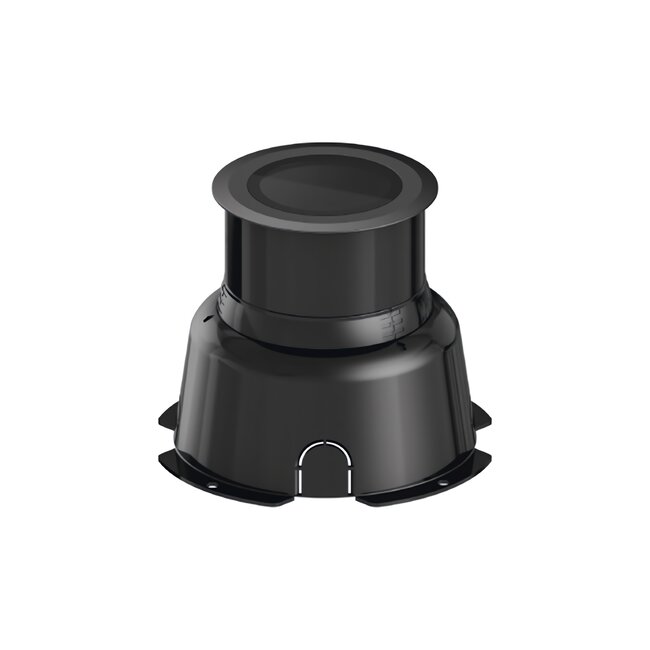 Stella Lighting GROUND-XL Rond Zwart 3000K