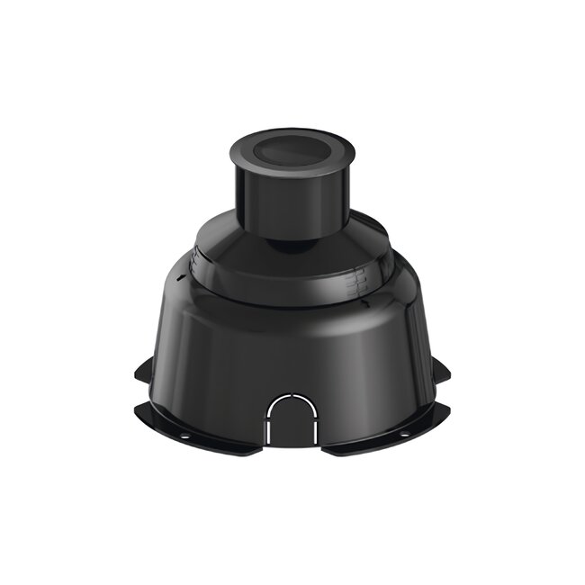 Stella Lighting GROUND-M HEXO Round Black 3000K