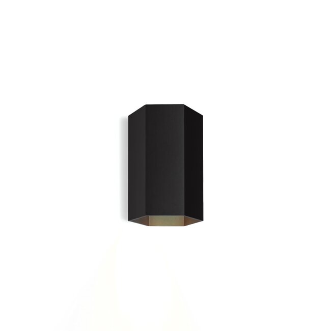 Wever & Ducré HEXO 1.0 Wall Lamp Black