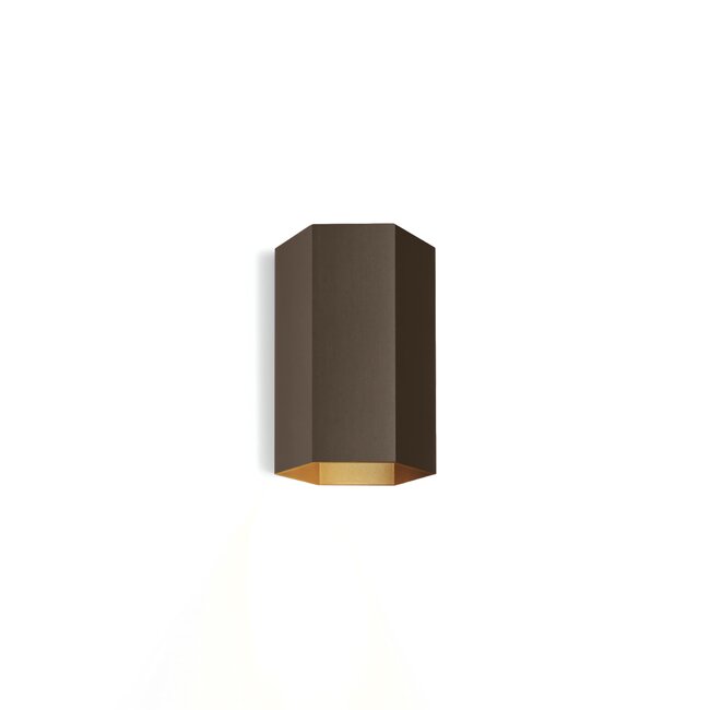 Wever & Ducré HEXO 1.0 Wall Lamp Bronze