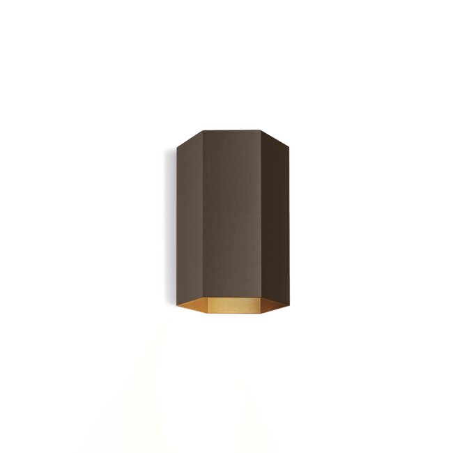 Wever & Ducré HEXO 1.0 Wall Lamp Bronze