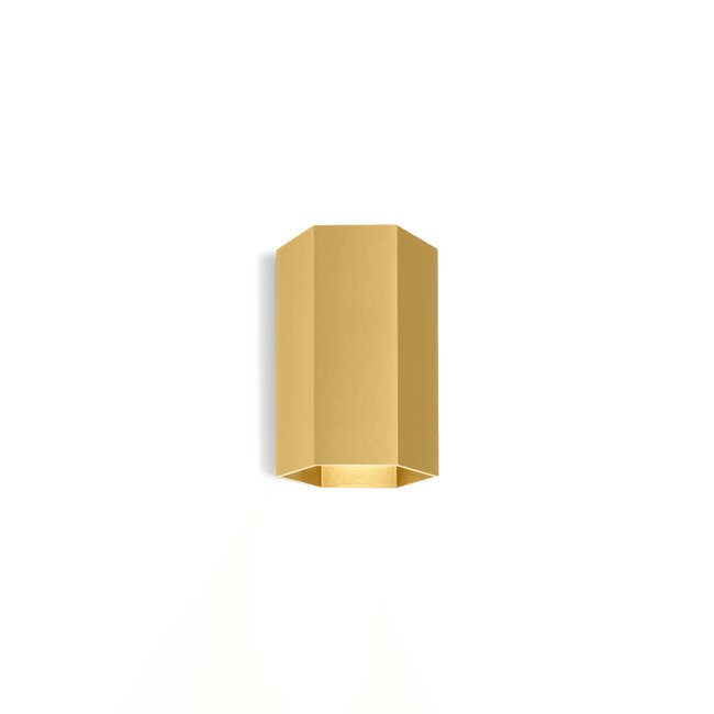 Wever & Ducré HEXO 1.0 Wall Lamp Gold