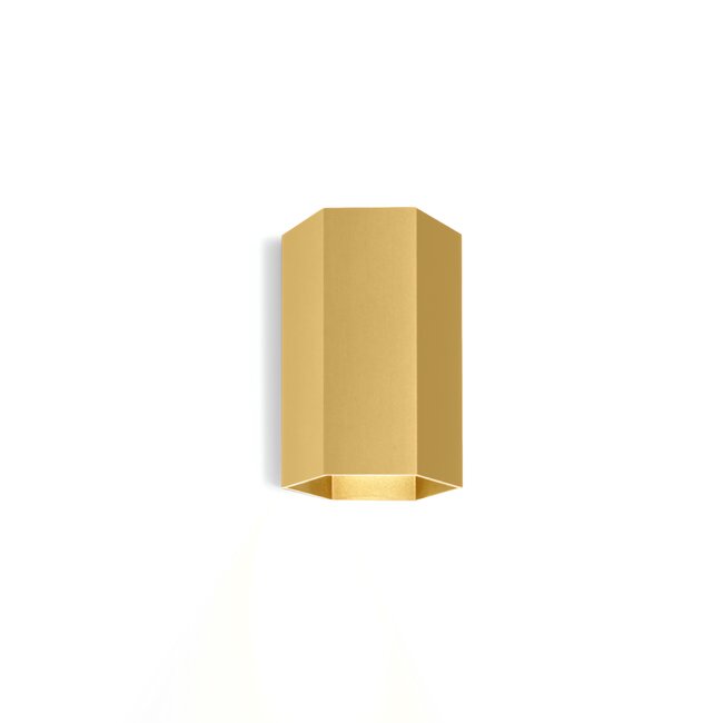 Wever & Ducré HEXO 1.0 Wall Lamp Gold