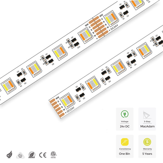 PremiumLED PUREseries LED-Strip RGB-CCT 60LED/m (5m)