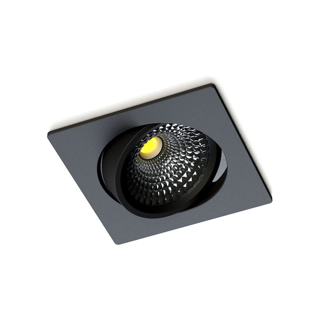 PremiumLED Star Ultra Flat Vierkant Zwart Dim naar Warm