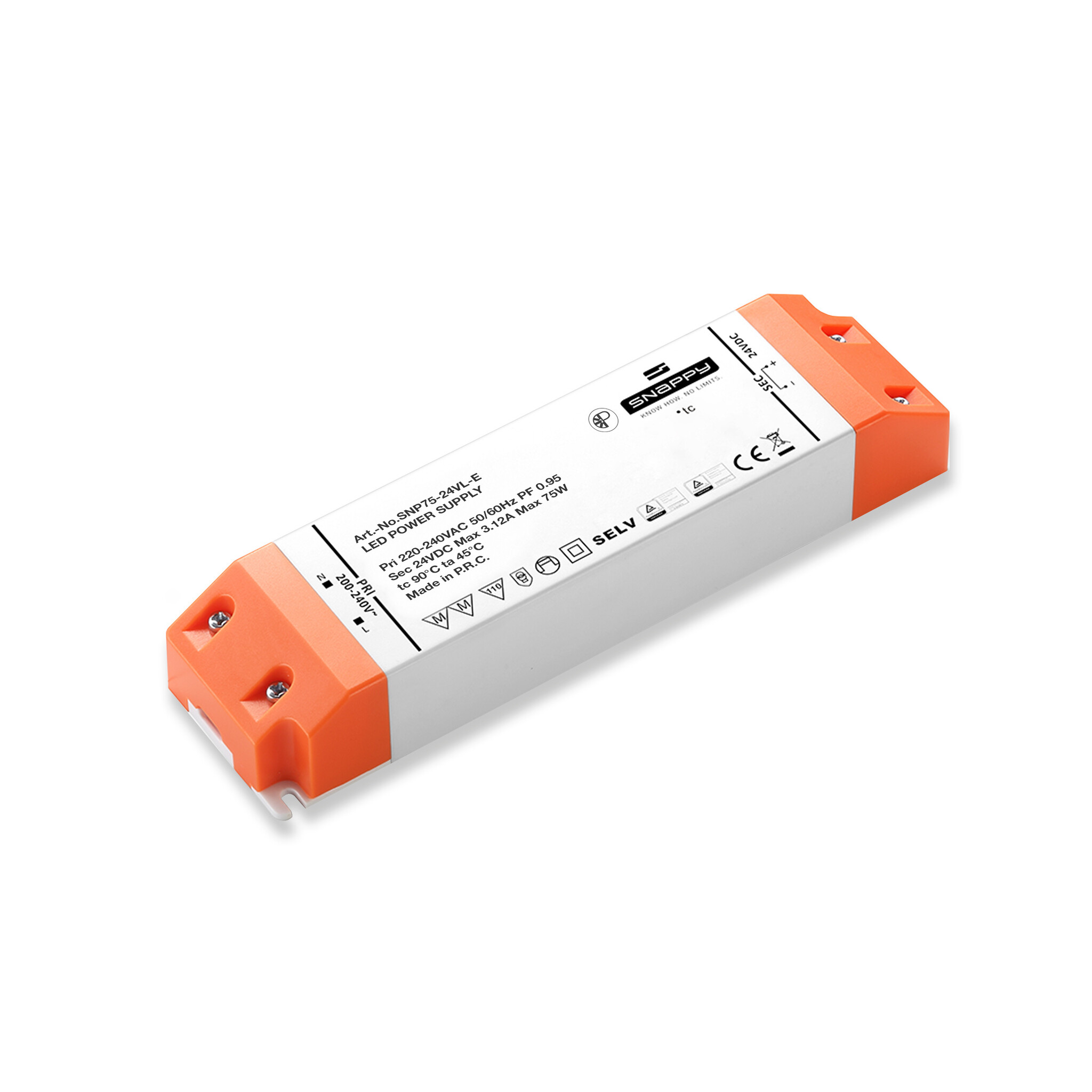 75W 24V LED Strip Driver (Constante Spanning) - PremiumLED