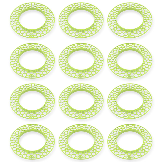 PremiumLED Edge Guard Ring 75mm 12-Pack – For Recessed Spotlight Installation