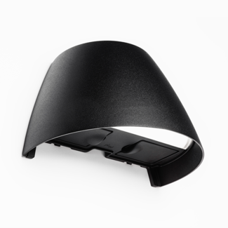 Plejd Wall light black with power outlet