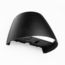 Plejd Wall light black with power outlet