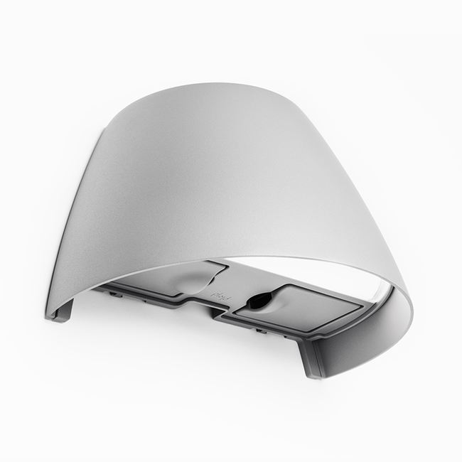 Plejd Wall light grey with power outlet