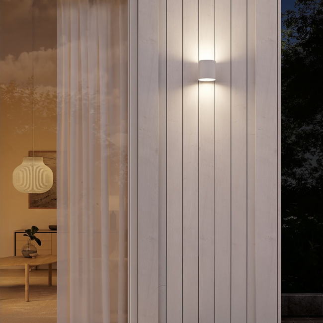 Plejd Wall light white up/down