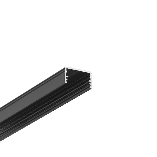 PremiumLED LED Profile UNI14 Surface Mount Black