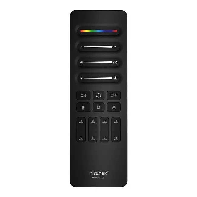 Mi-Boxer 4 Zone SPI Afstandsbediening Zwart (2.4G)