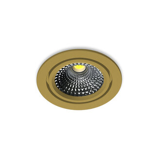 PremiumLED Star Ultra Flat Rond Goud Dim naar Warm