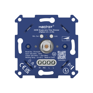 Mi-Boxer Triac-dimmer met één draad (Zigbee 3.0 + 2.4G)