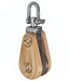 Barton Classic Wooden Victory Single Swivel Pulley