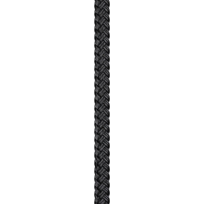 High Strength Braided Polyester Theatre Rope Black