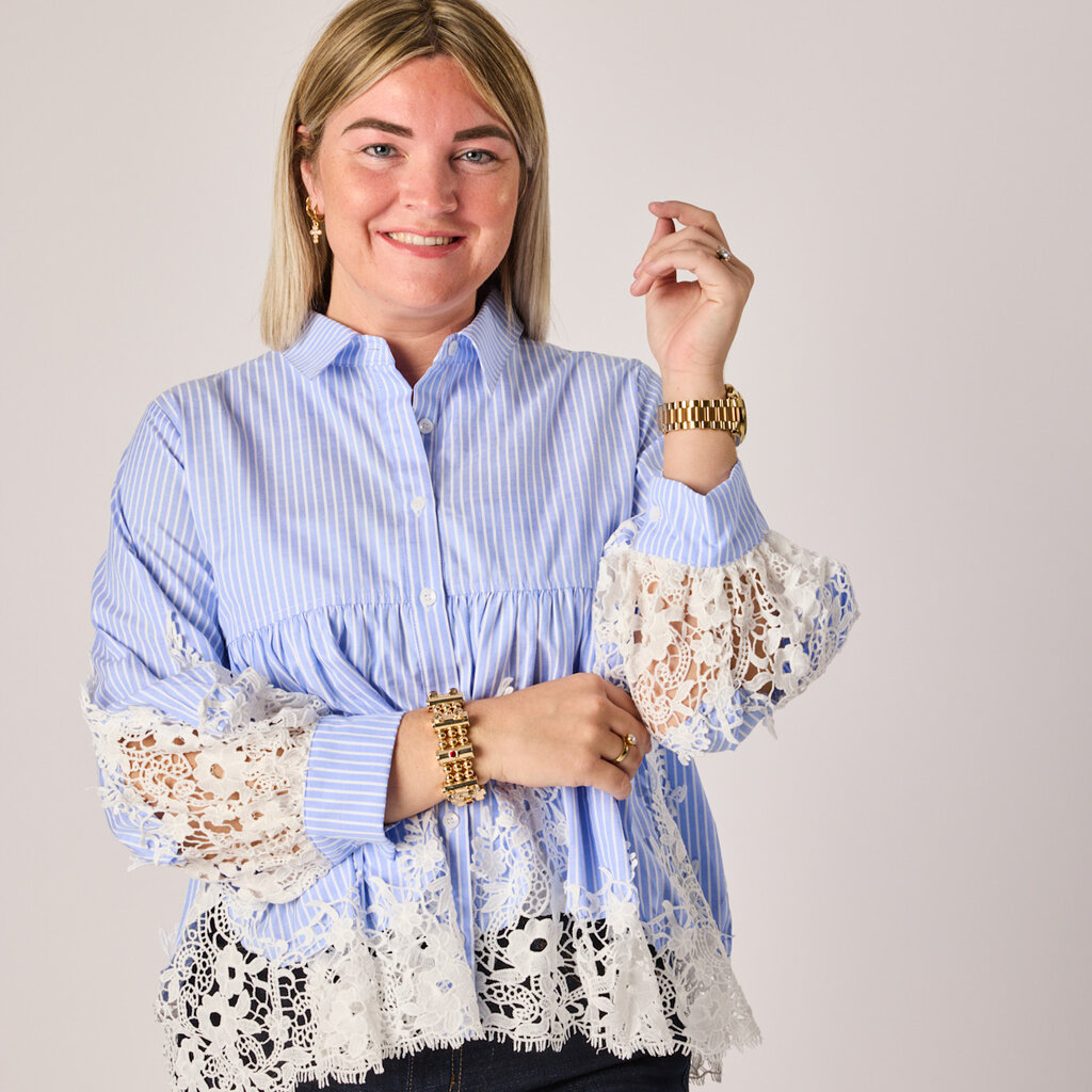 Amy striped cotton shirt