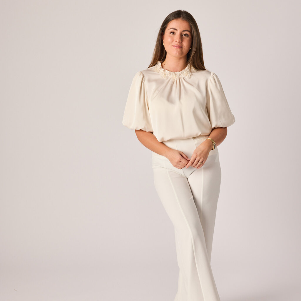 Rose short sleeve blouse