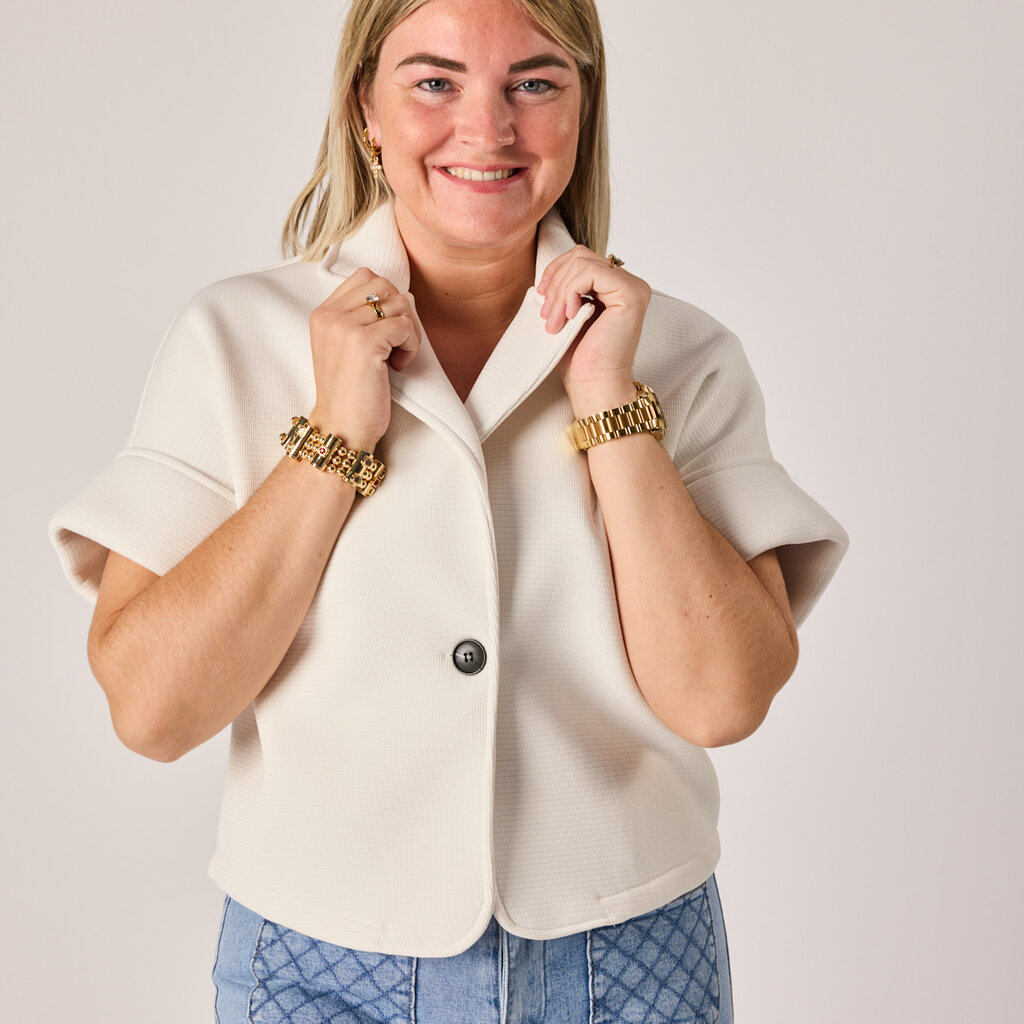 Noah jacket short sleeve