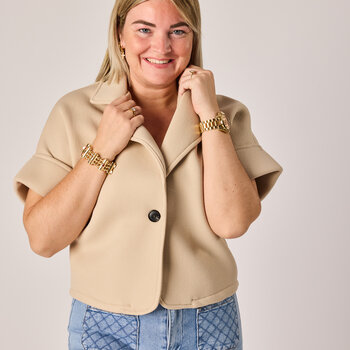 Noah jacket short sleeve