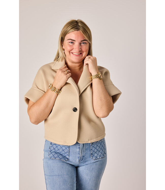 Noah jacket short sleeve