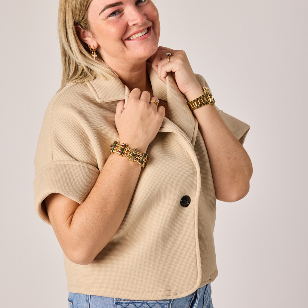 Noah jacket short sleeve