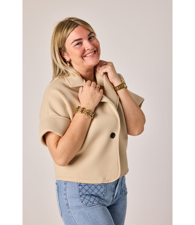 Noah jacket short sleeve