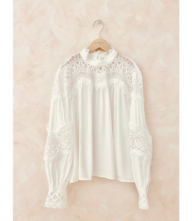 SS25 LUMINE S6001 Romia cotton blouse