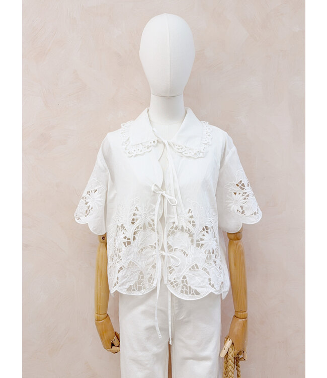 SS25 LUMINE L2057  Romany cotton blouse @