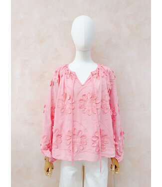 SS25 LUMINE L6017 Senna silky blouse