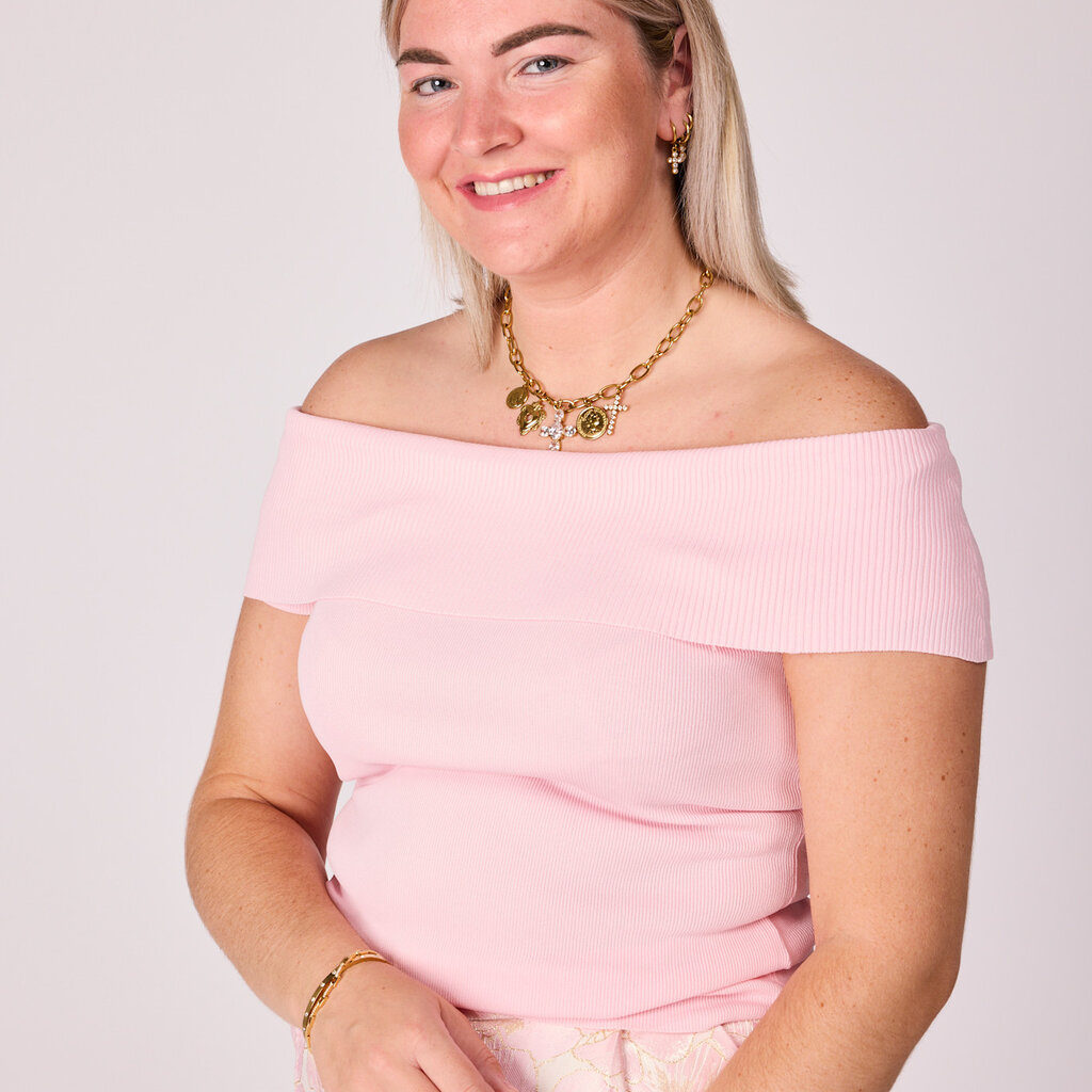 Jana off-shoulder knit