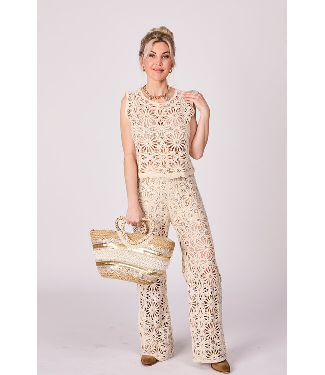 Zita crochet pants