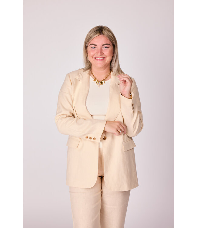 Mila linnen blazer