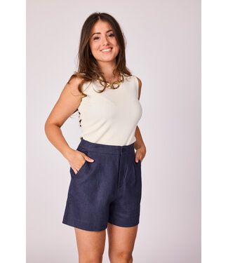Mila linnen short
